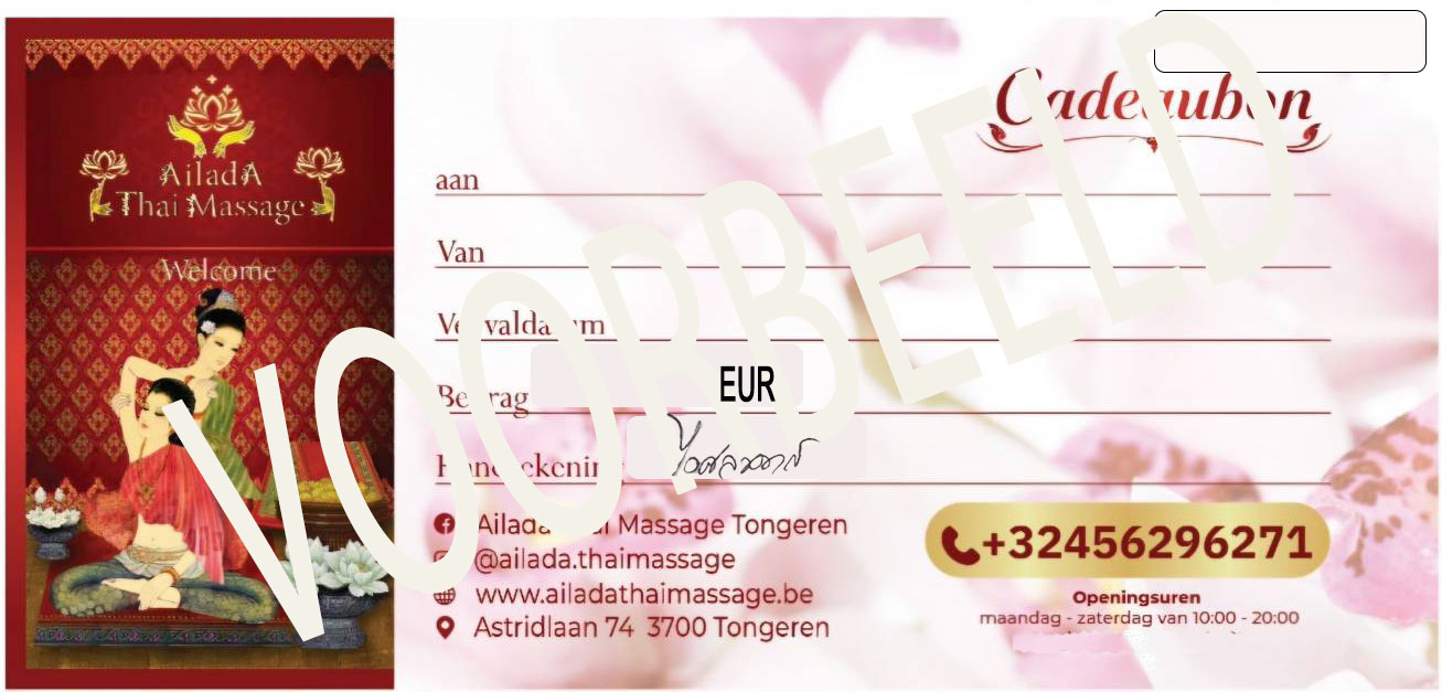  Ailada Thaise Massage